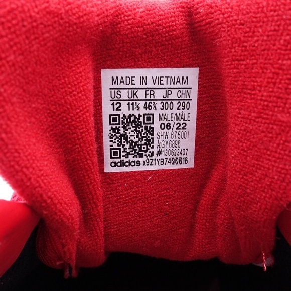 NEW adidas Originals Men's Gonz Aloha Skate Shoes GY6896 Scarlet/White Sizes 4.5 - Picture 9 of 16